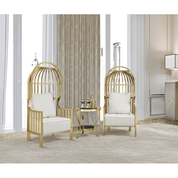 Birdcage best sale accent chair